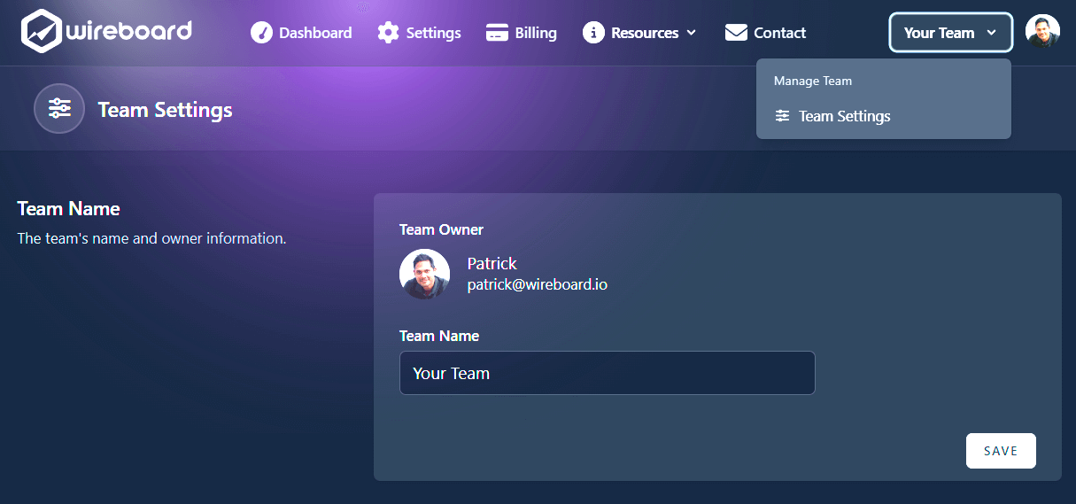 Teams Features