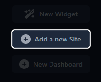 Add a new website menu